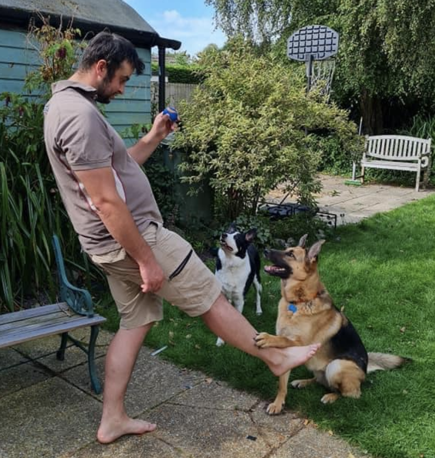 Getting your dogs attention